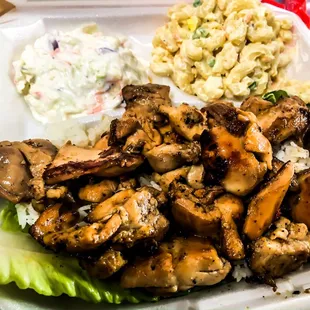 Sticky Chicken Platter off food truck