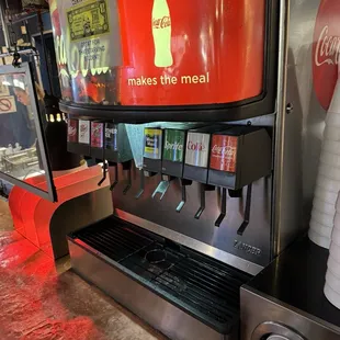 Soda Machine with free refills