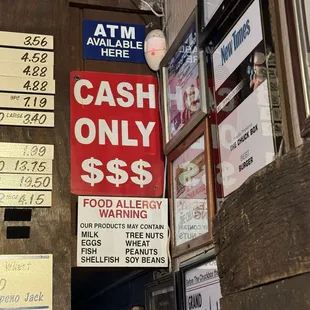 Cash Only