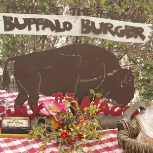 a buffalo burger