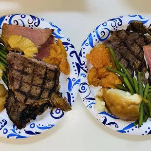 Christmas dinner from Chuckwagon