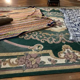 Life drawing session (models on break)