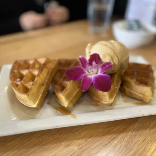 Churro Waffle