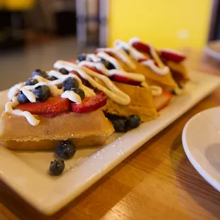 Berry Waffle