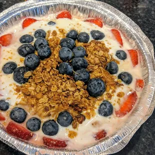 Yogurt, Berries, Honey &amp; Granola