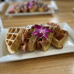 Bacon Waffle