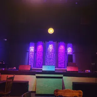 Stage not in use today