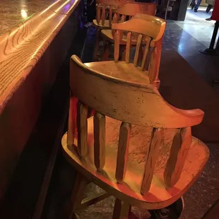 These chairs are not empty after 8