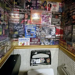 Classic dive bar restroom...