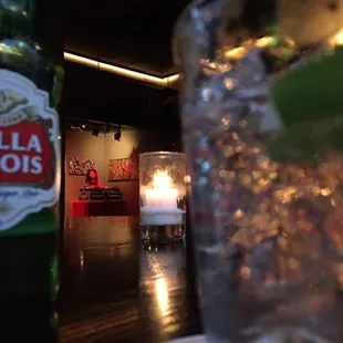 Went on a quiet, mid week evening for happy hour, Nice quiet relaxing ambiance, perfect for drinks and convo