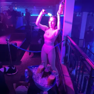 Hope giving bottle service, awesome!