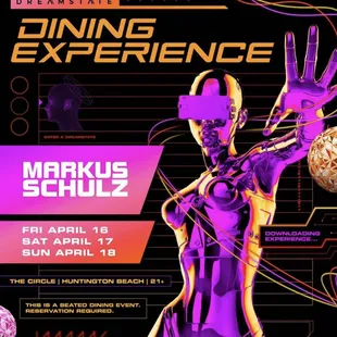 Marcus Schulz Dining Experience