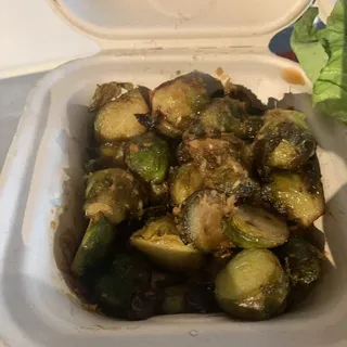 Ginger Brussel Sprouts