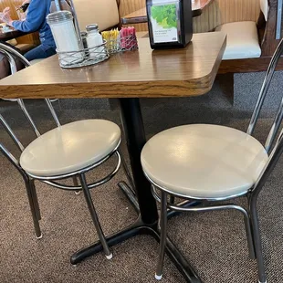 Cute little bistro type tables