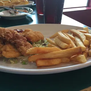 Kids Chicken Tender and Fries Plate