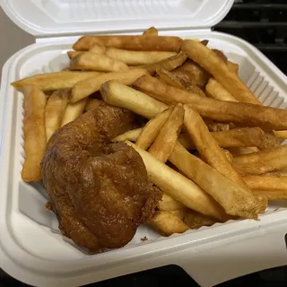 Kid's 1 Piece Fish and Chips