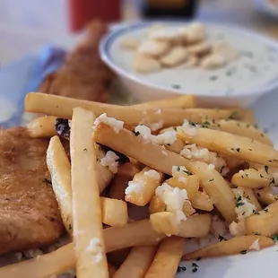 garlic fries plus $0.50