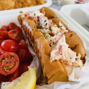 It's ok the amount of lobster meat, no super generous of course, but considering it's price with super generous sides, good choice!