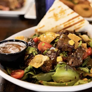 a plate of food