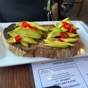 My sister had the Avocado Toast and loved it!!!