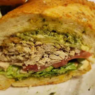 The tasty cilantro lime chicken sandwich