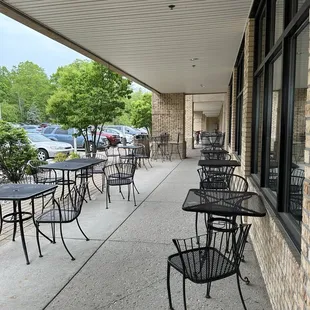 Outdoor seating