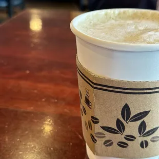 Specialty coffee drink - mint latte
