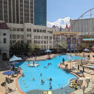 The City Pool at New York New York Hotel Casino