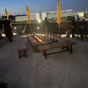 Rooftop terrace
