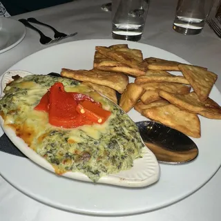 Spinach and Artichoke Gratin