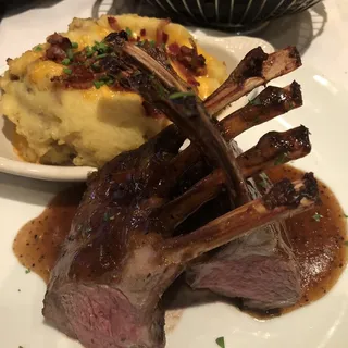 Grilled New Zealand Rack of Lamb