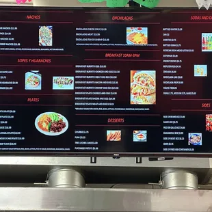The City Taqueria Menu Part 2