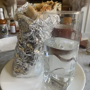 Super burrito size for reference. It's huge!