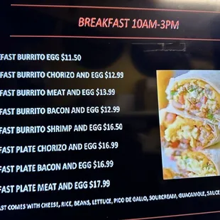 Breakfast burritos 3. 3/2024