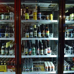 400-500 bottles of wine, beer and cider.