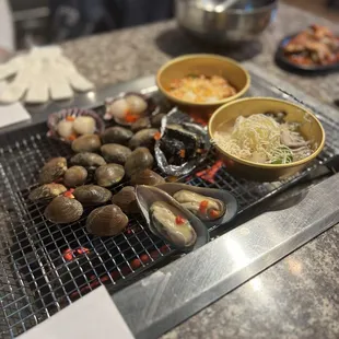 We got the combo B and it was more than enough for the two of us :)