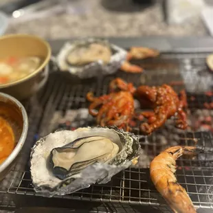 oysters, oysters and mussels, food, mussels, shellfish