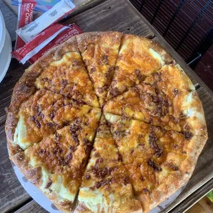 Potato pizza (you gotta try it- with ranch)