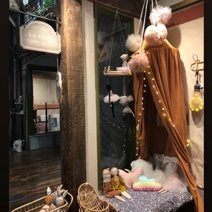 Handmade dolls, light-up pillows and music boxes