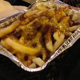 Chili Cheese Fries (chili & cheese served on the side)