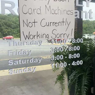 Got here a little early on a Saturday