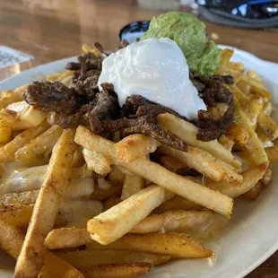Tri trip fries