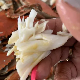 Now this is what you call crab meat!!!!