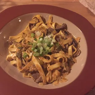 Beef Stroganoff