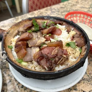 6. Preserved Chinese Sausage, Pork and Duck Clay Pot