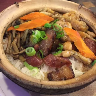 2. Eel, Chicken and Chinese Sausage Clay Pot