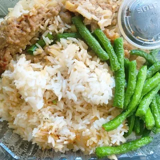 7. Dried Scallops with Pork Meat Patty Clay Pot