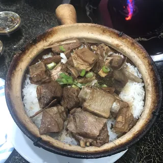 14. House Special Home Made Lamb Stew Clay Pot
