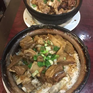 House Special Made Lamb Stew Clay Pot