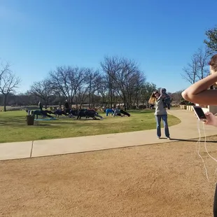 Yoga at the Trailhead, definitely will be back for this when its not so chilly!